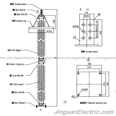 站用级SM聚合物外壳避雷器（180kV–240kV）